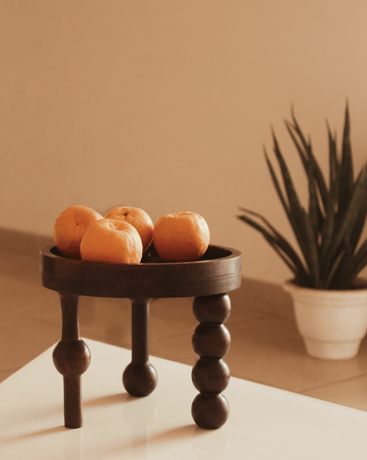 Abacus Wooden Stool