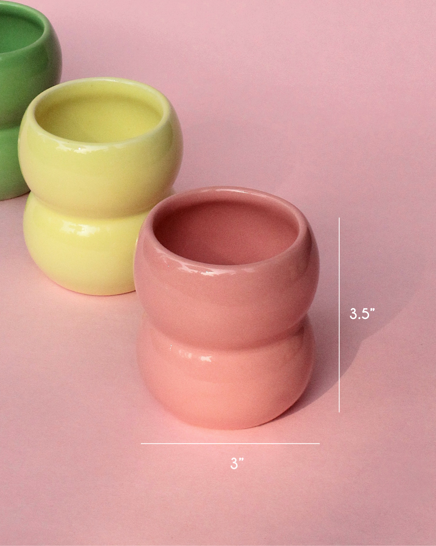Mochi Cup Set: Pastel Trio