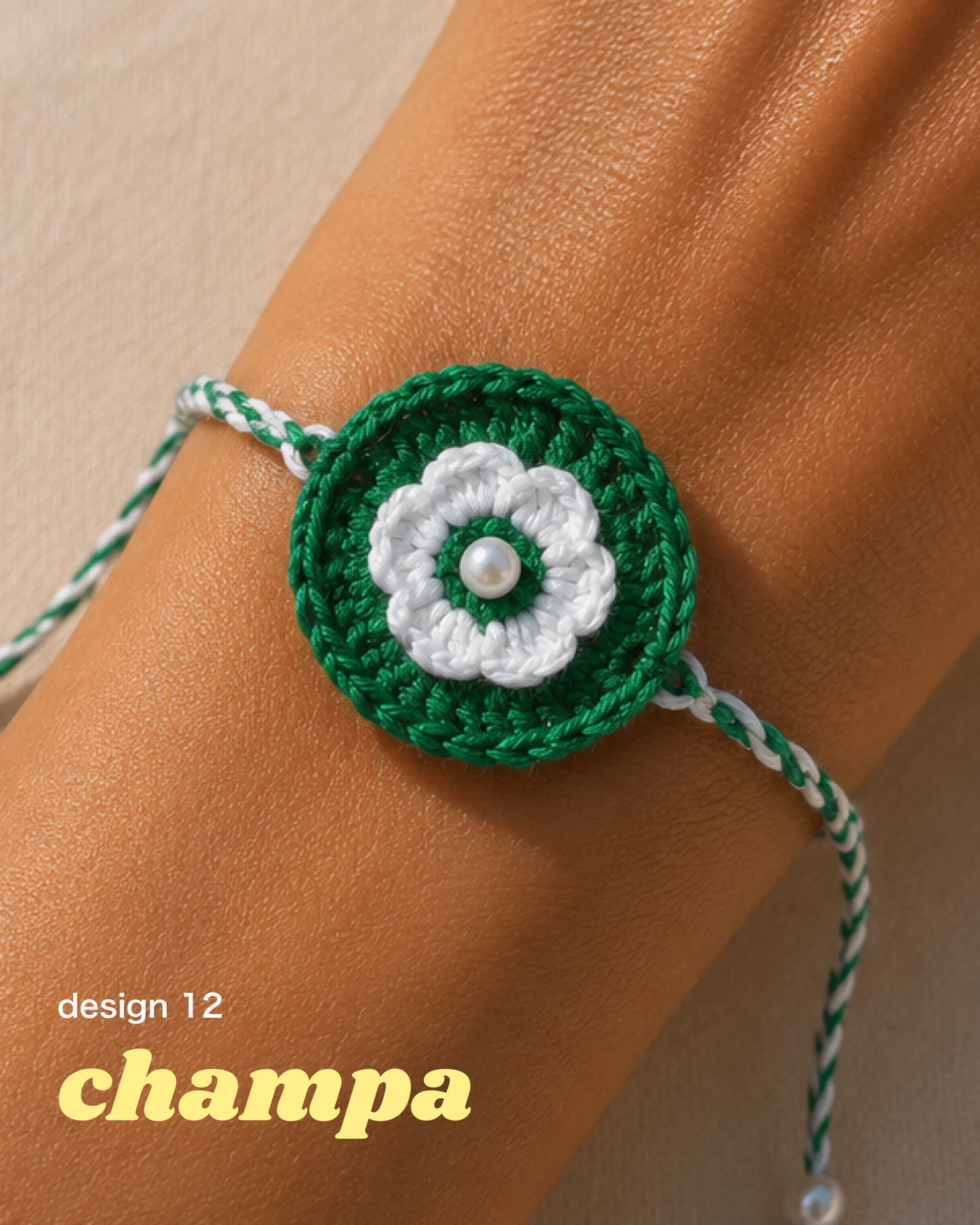 Crocheted Rakhi (Set of 2)
