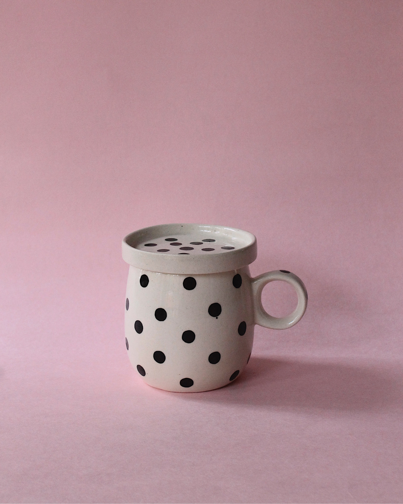 Polka Pop Set (Mug+Saucer)