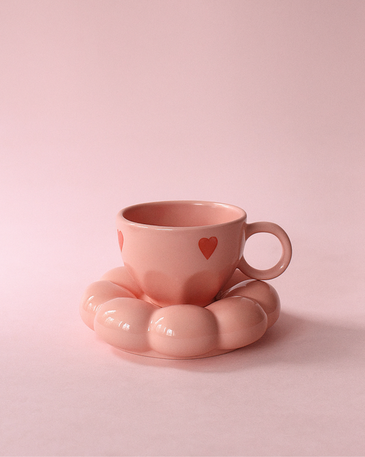 XOXO Set (Mug+Saucer)