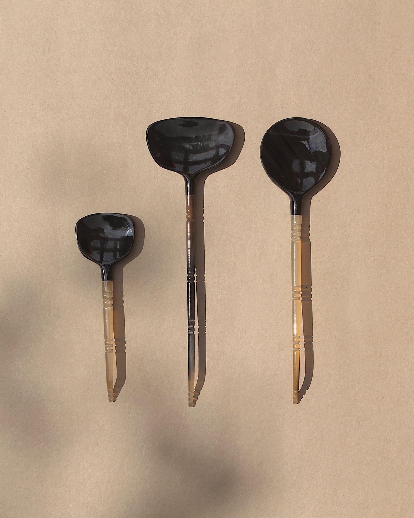 Minimal Flat spoon set handmade in India