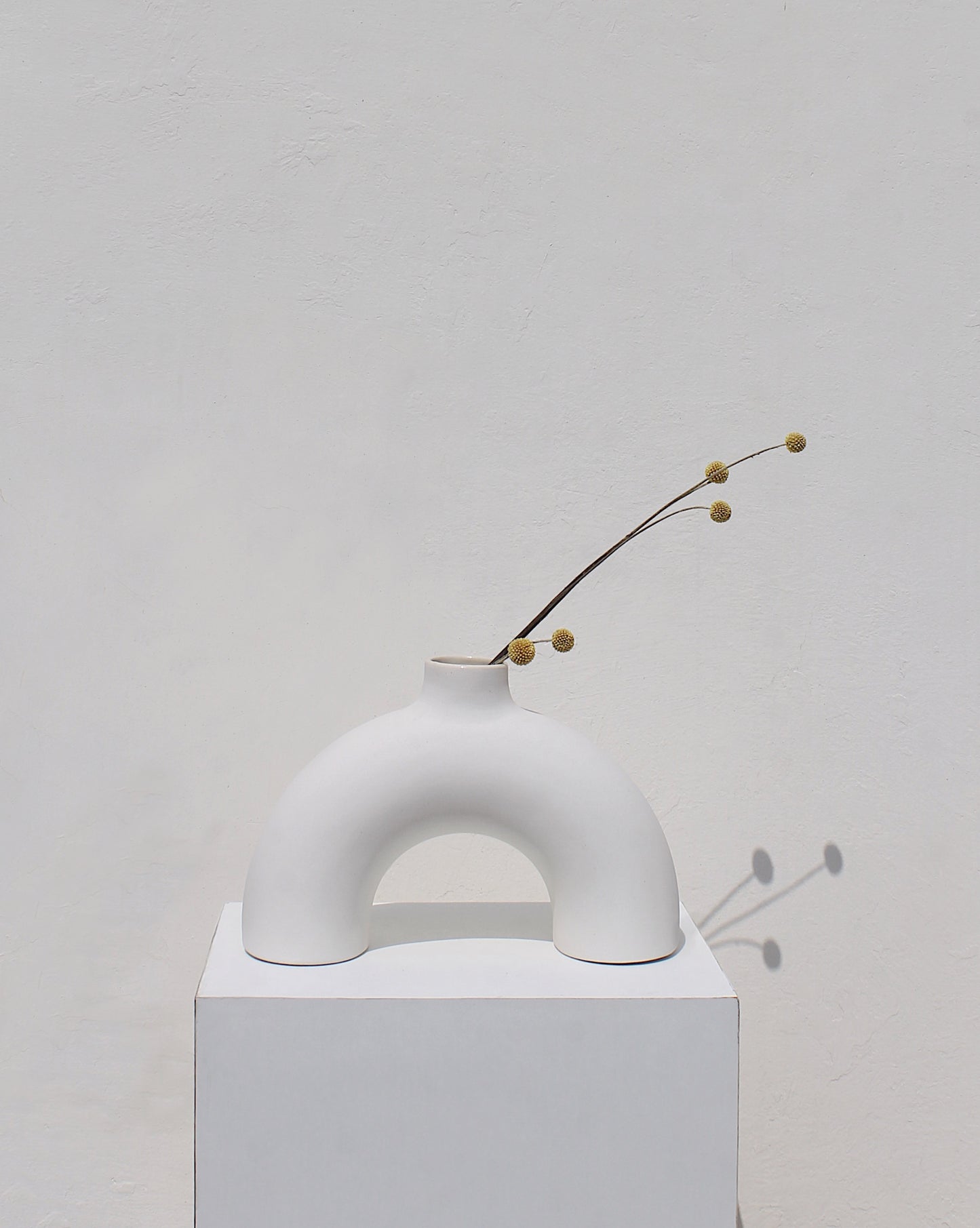 Half Donut Vase for minimal living room