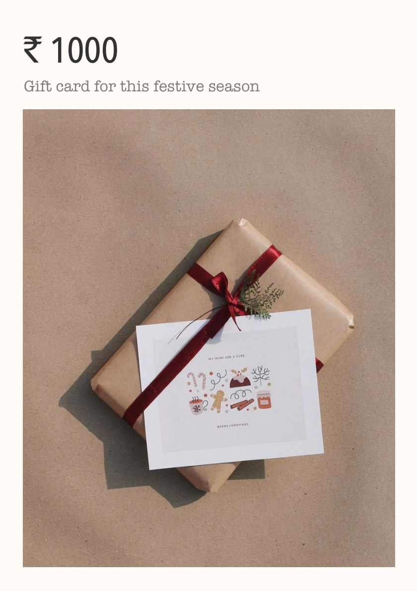 Osmos Gift Card - Rs 1000