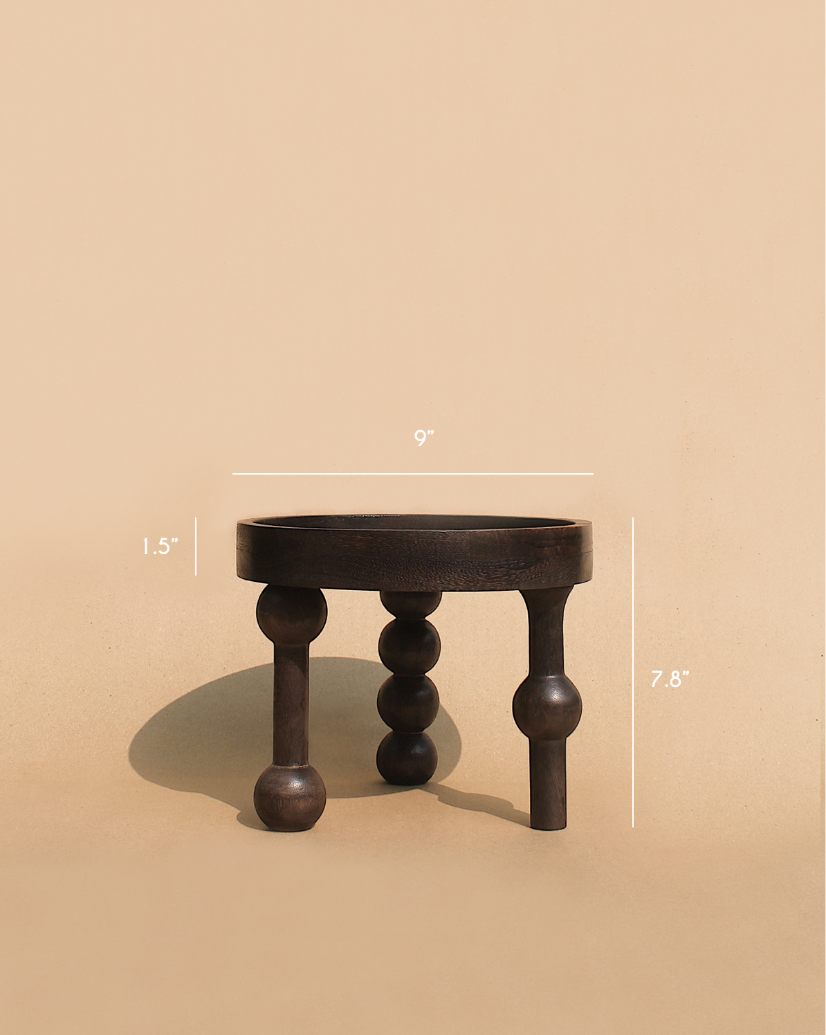 dimension of wooden stool