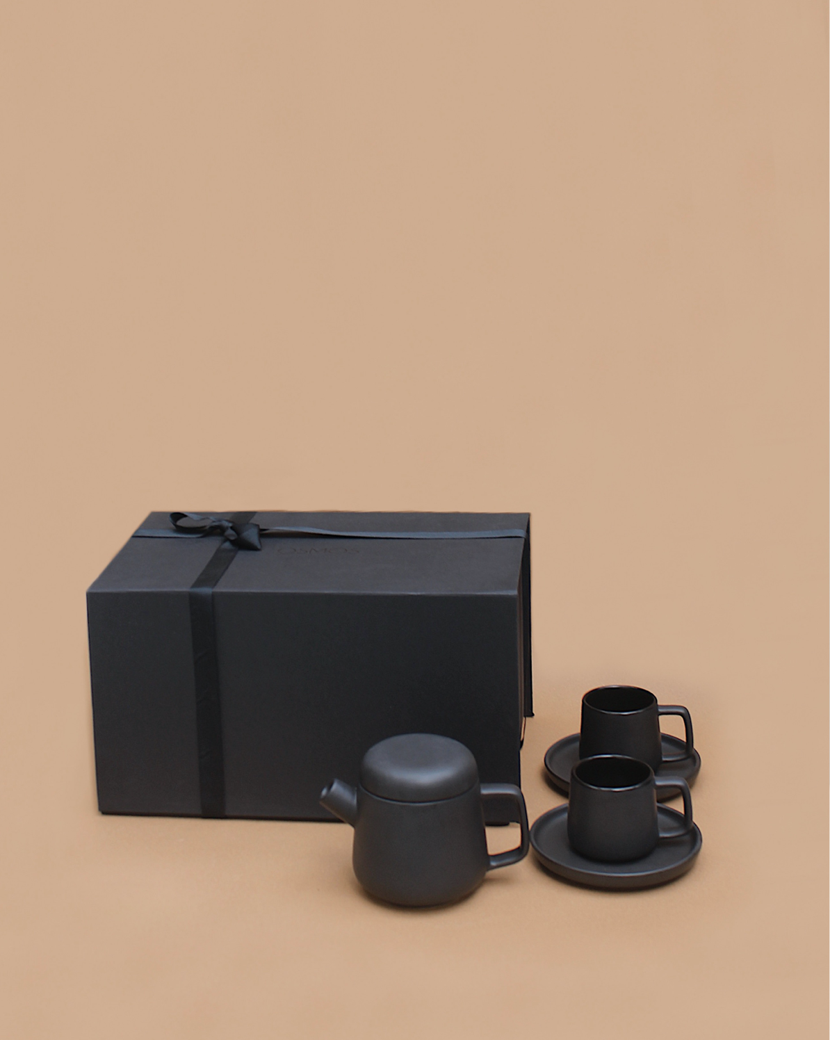 Kanso Tea Set with Gift Box (1 Tea Pot + 2 cups + 2 saucers)