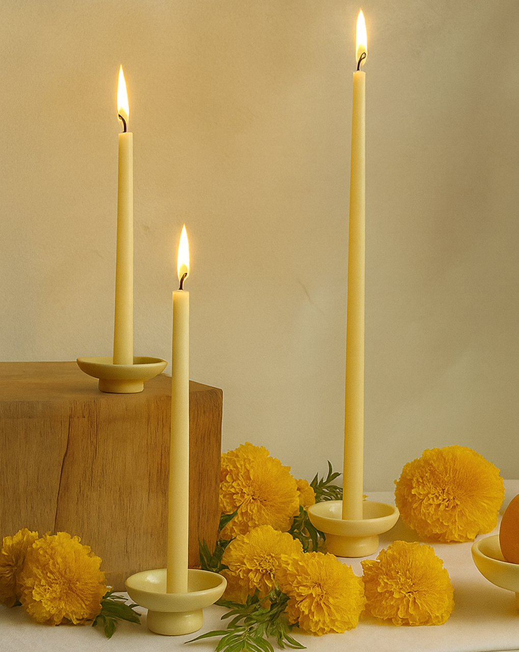 Mini Pedestal Bowls (Set of 4)