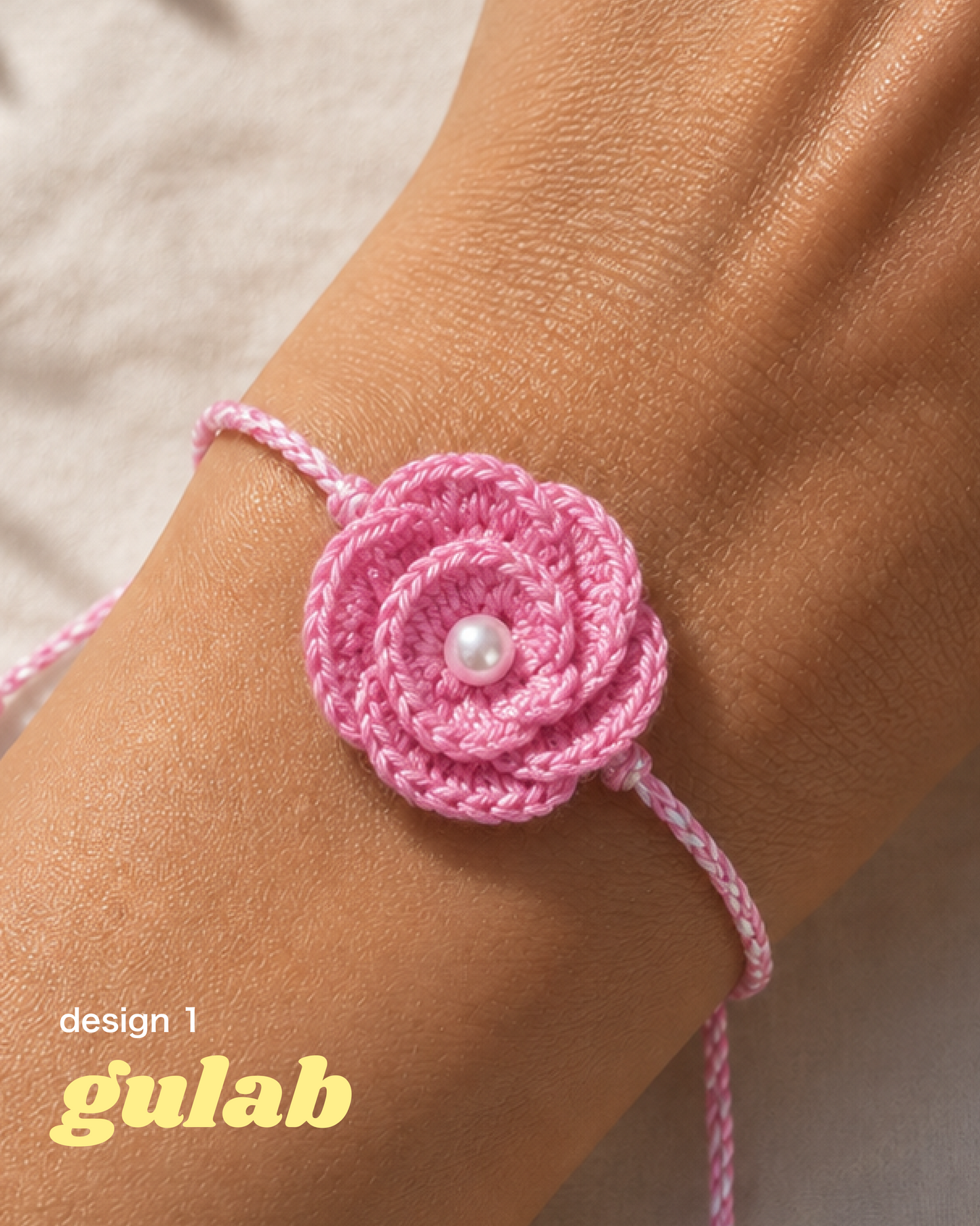 Crocheted Rakhi (Set of 2)