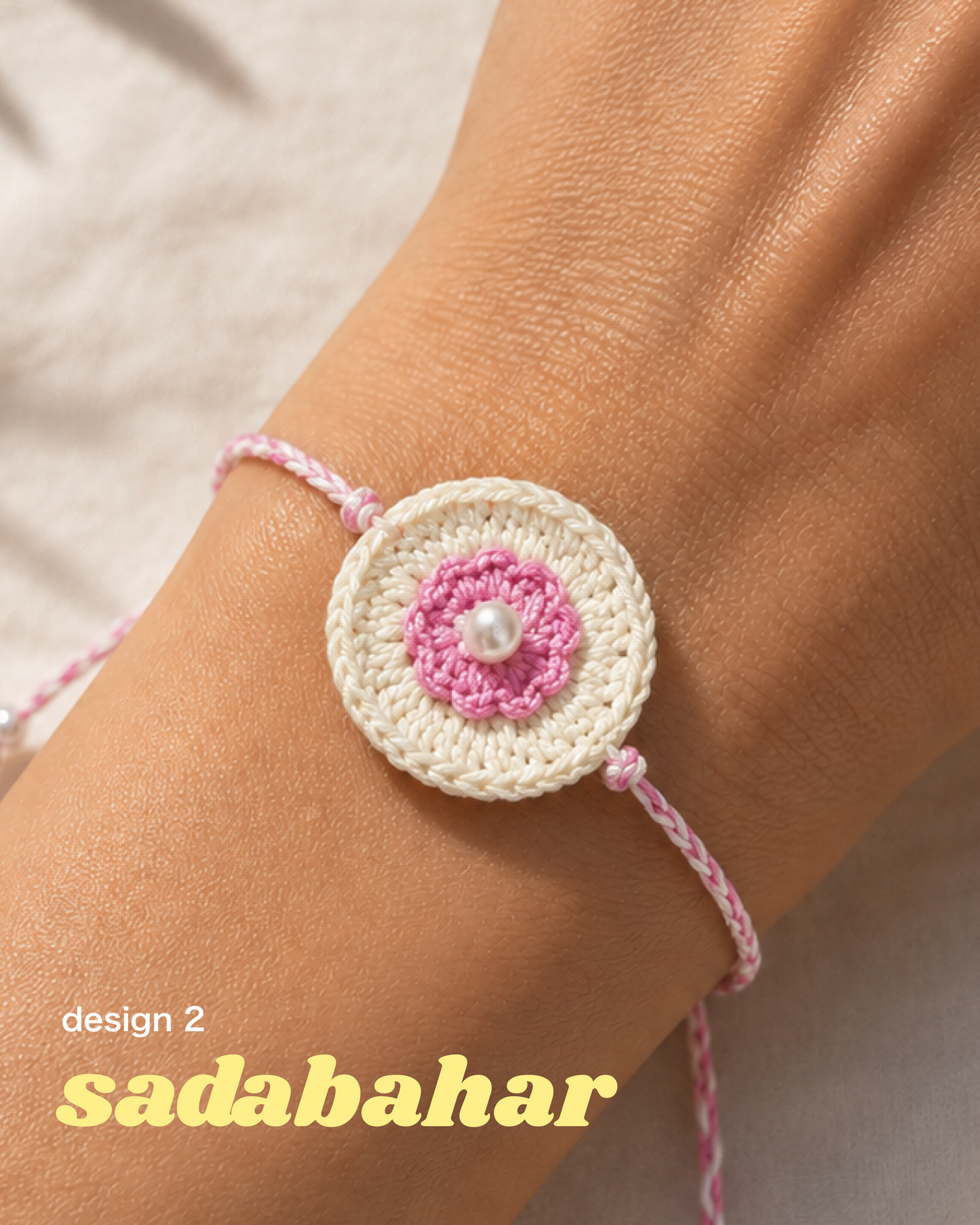Crocheted Rakhi (Set of 2)
