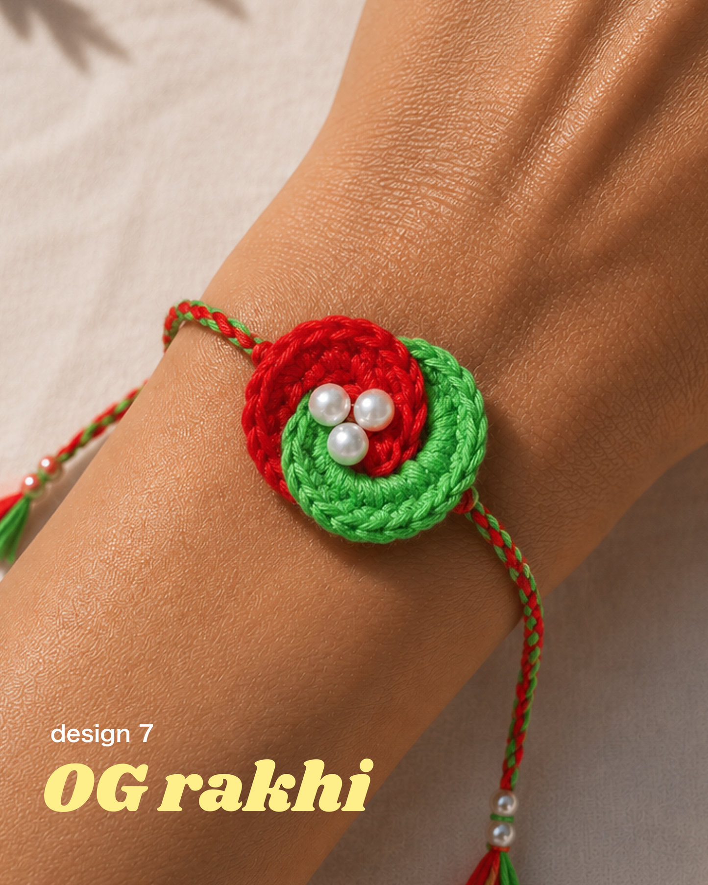 Crocheted Rakhi (Set of 2)