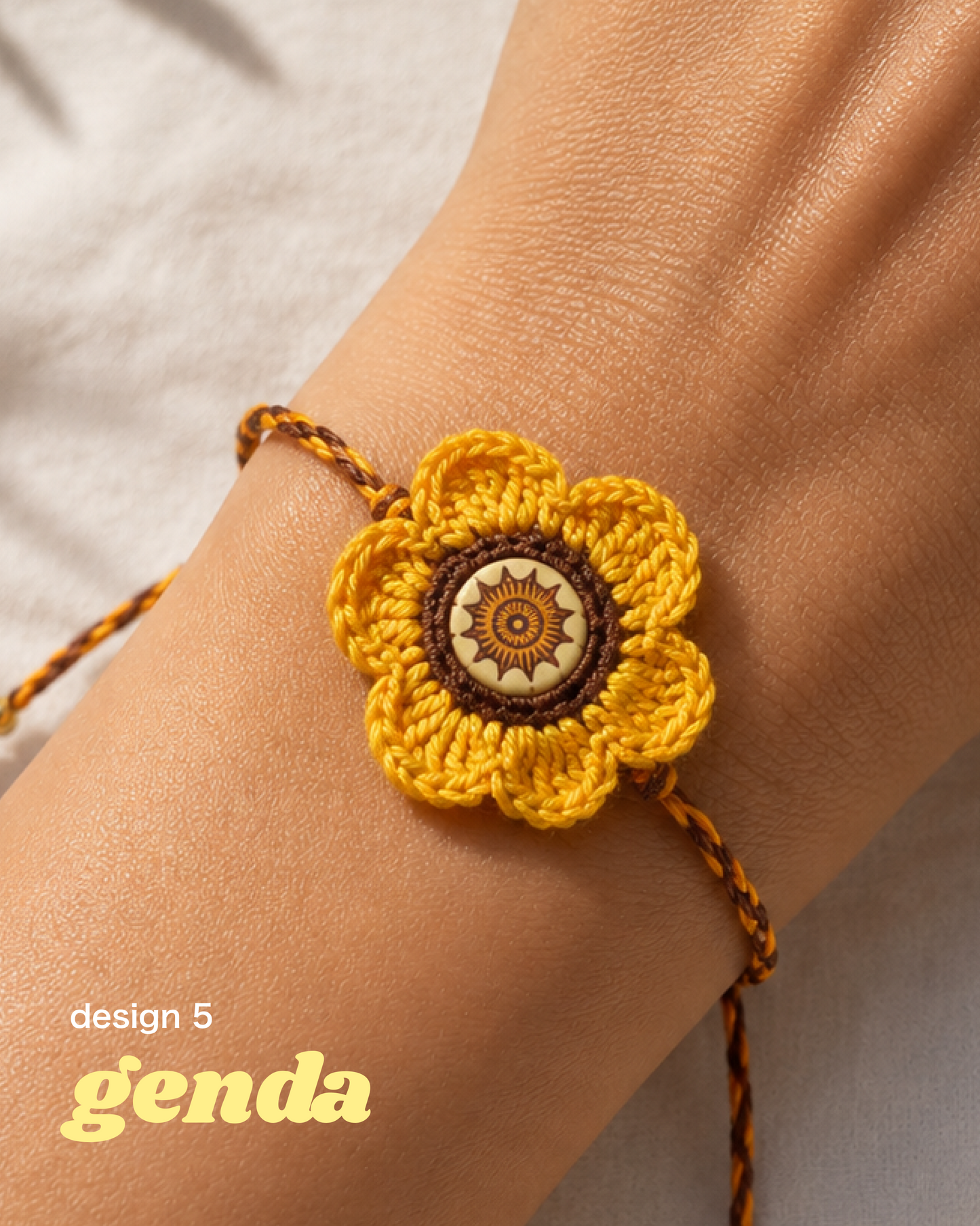 Crocheted Rakhi (Set of 2)