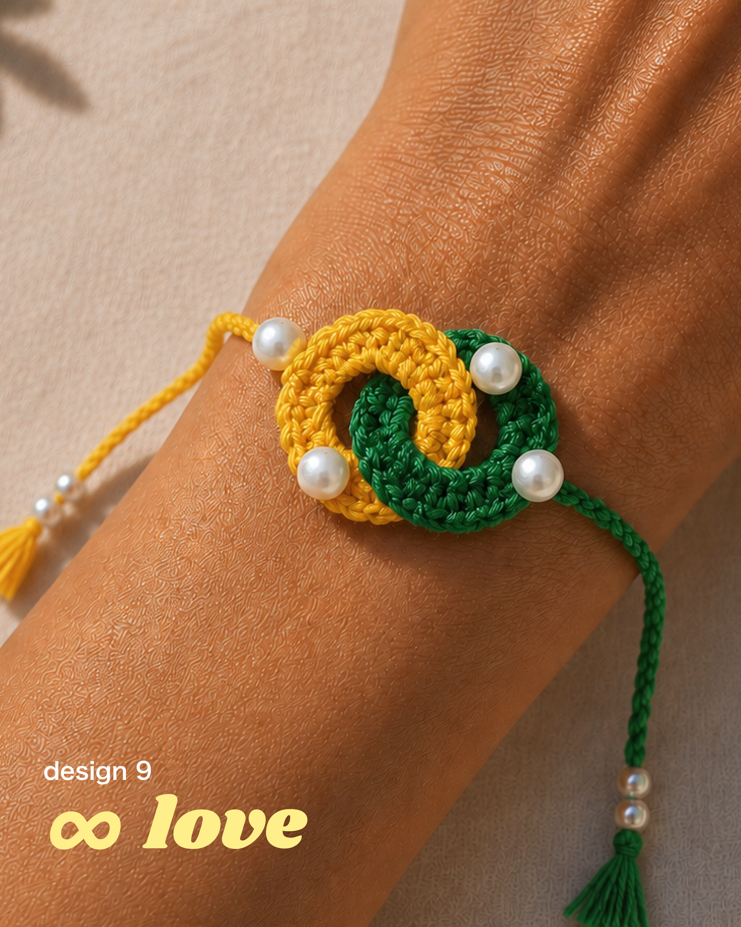 Crocheted Rakhi (Set of 2)