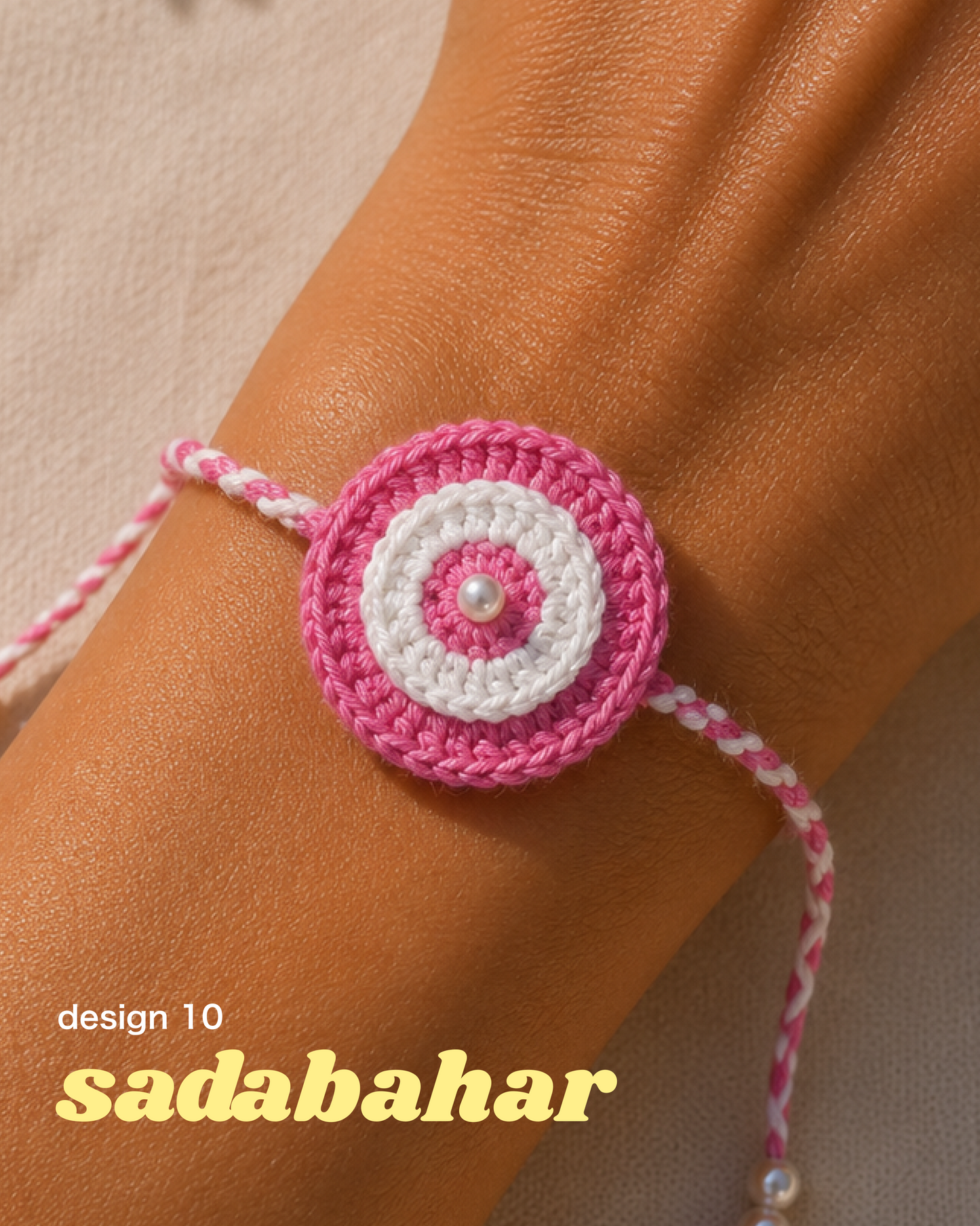 Crocheted Rakhi (Set of 2)