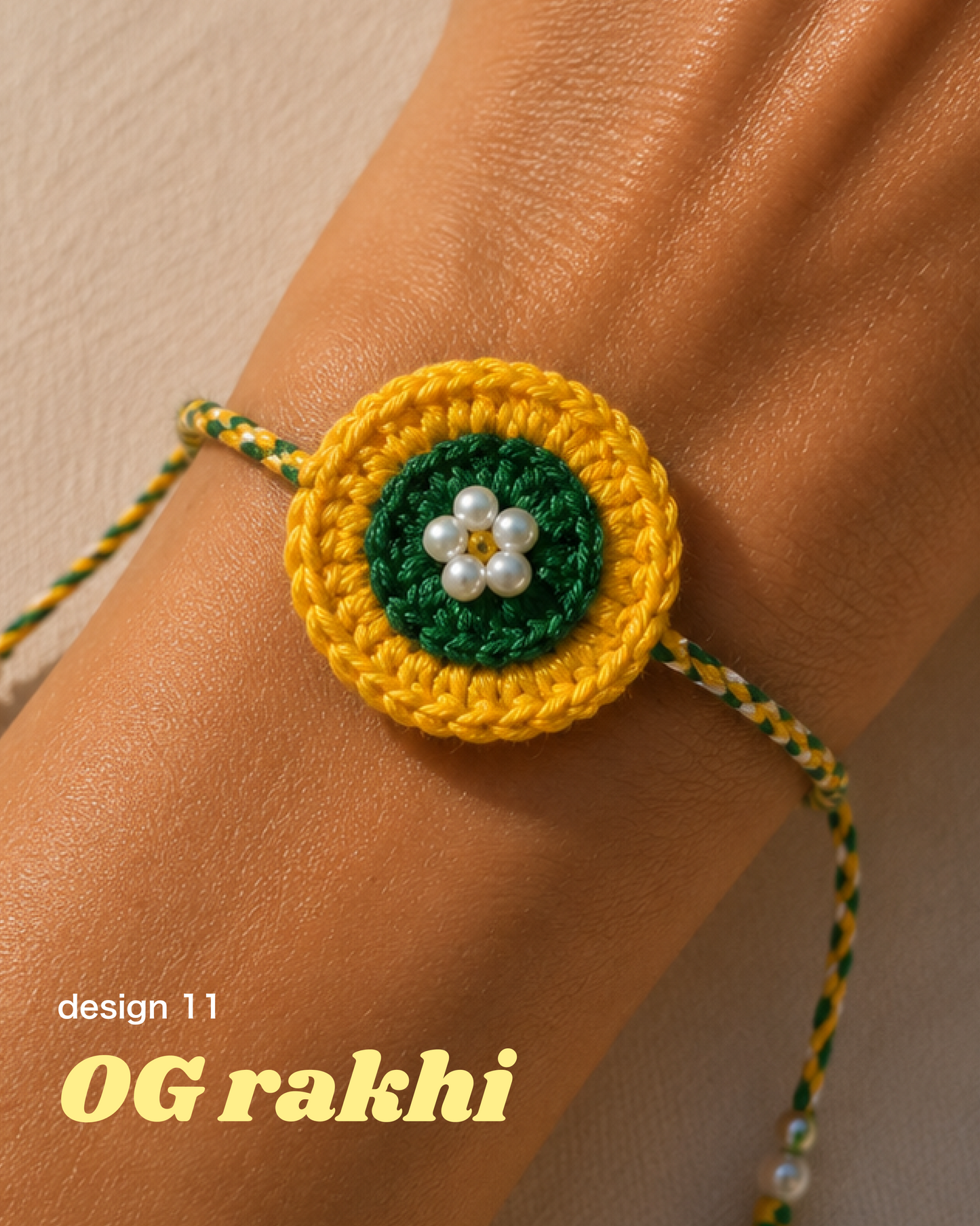 Crocheted Rakhi (Set of 2)