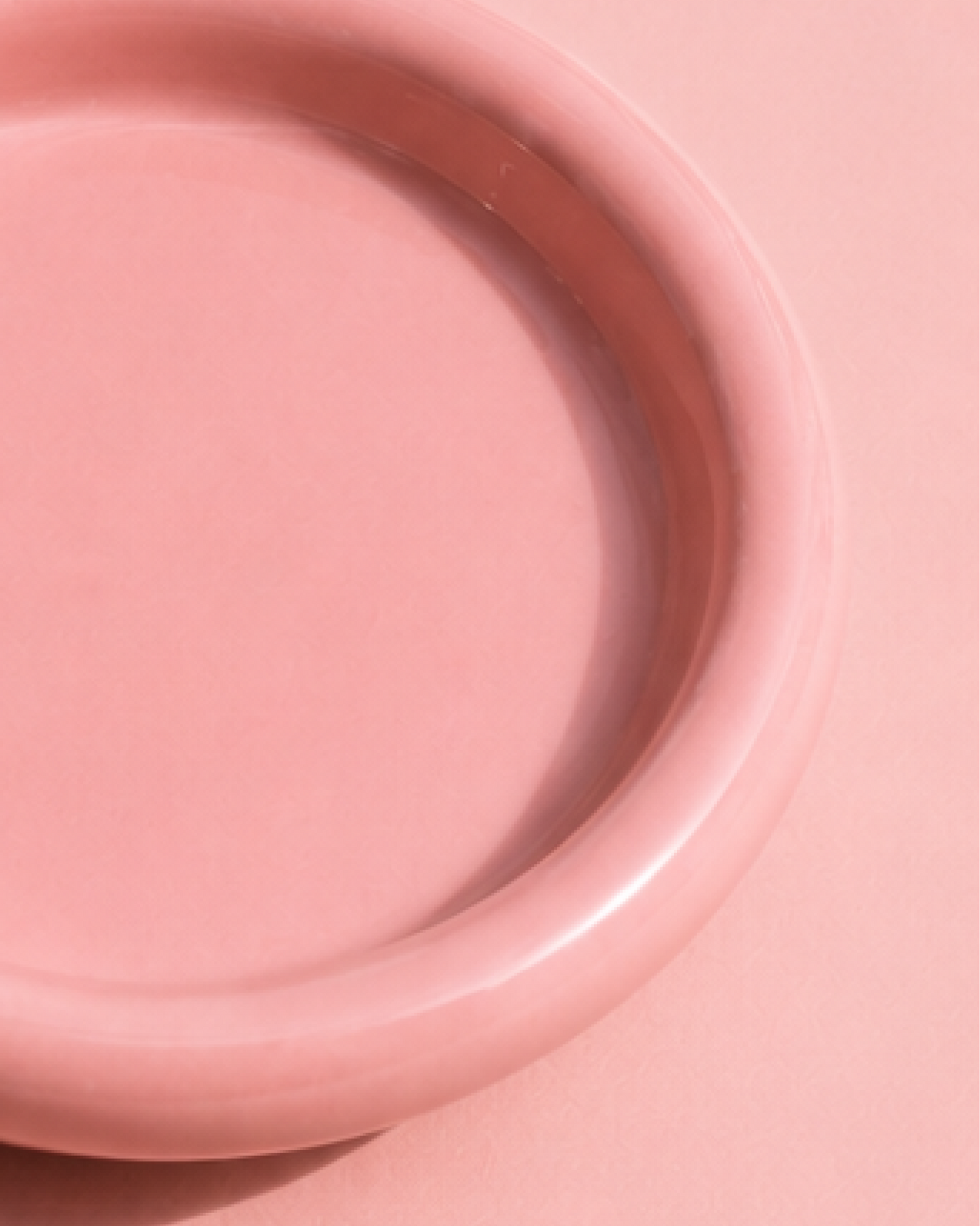 6" Plate: Powder Pink