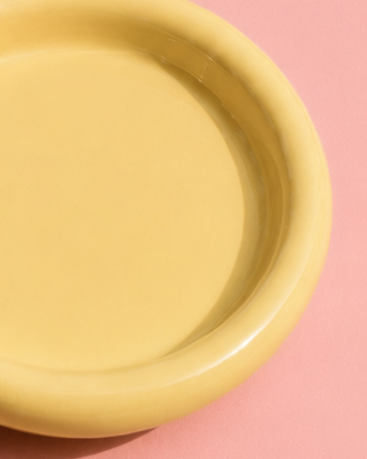 6" Plate: Butter Yellow