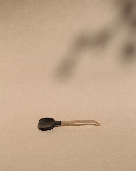 Artisanal Flat Cutlery in Black (Set of 3)