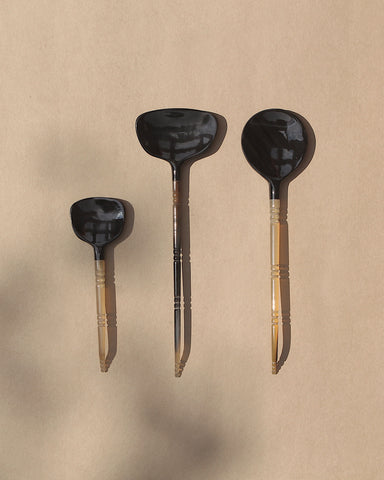 Minimal Flat spoon set handmade in India