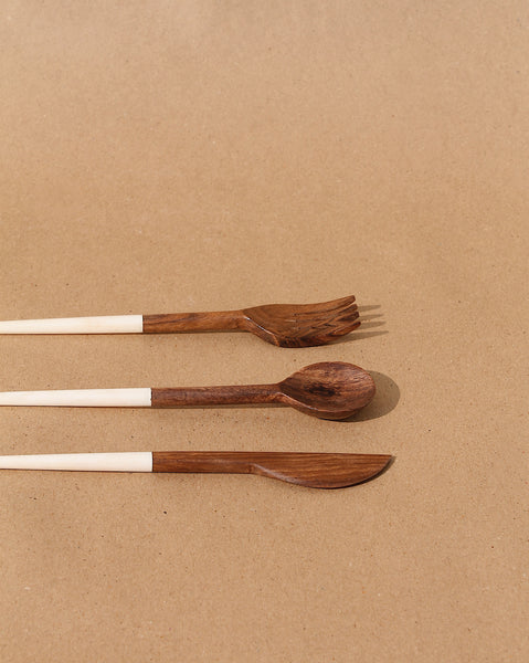 Kiri Wooden Cutlery (set of 3)