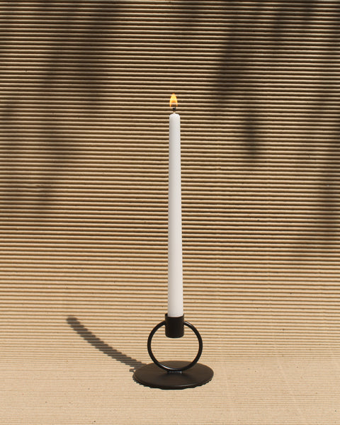 White Taper Candles (Set of 4)