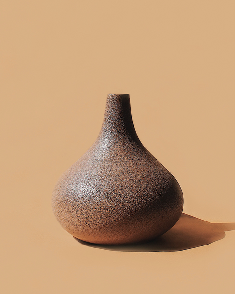 Vase with beautiful grains