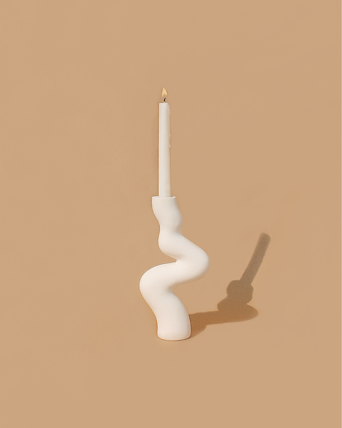 Zuki Ceramic Candle Holder