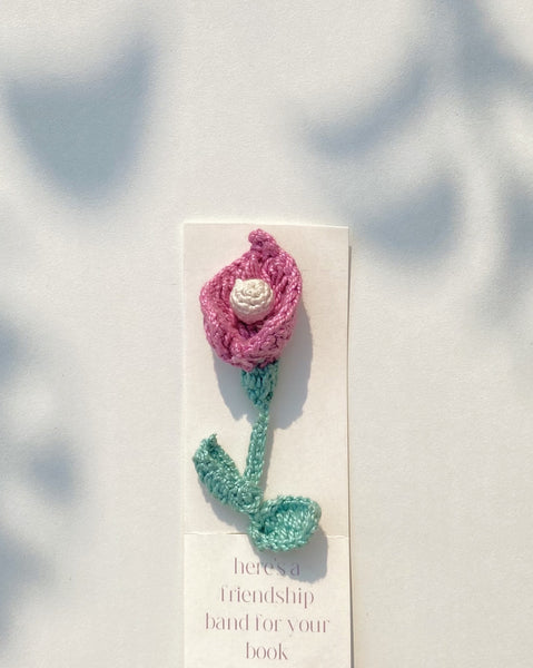 Blossom Crochet Bookmark