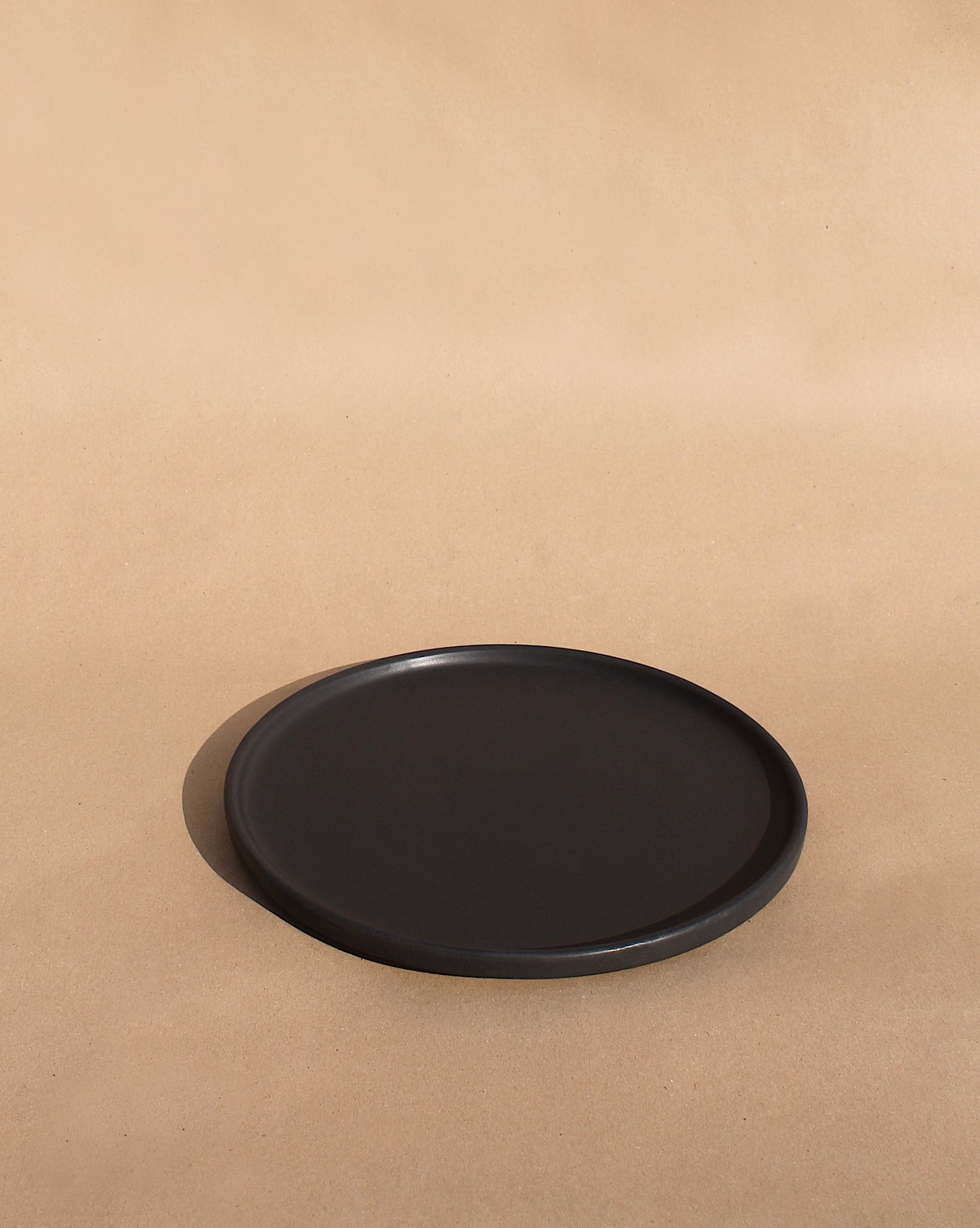 Kanso quarter plate (8"): with rim