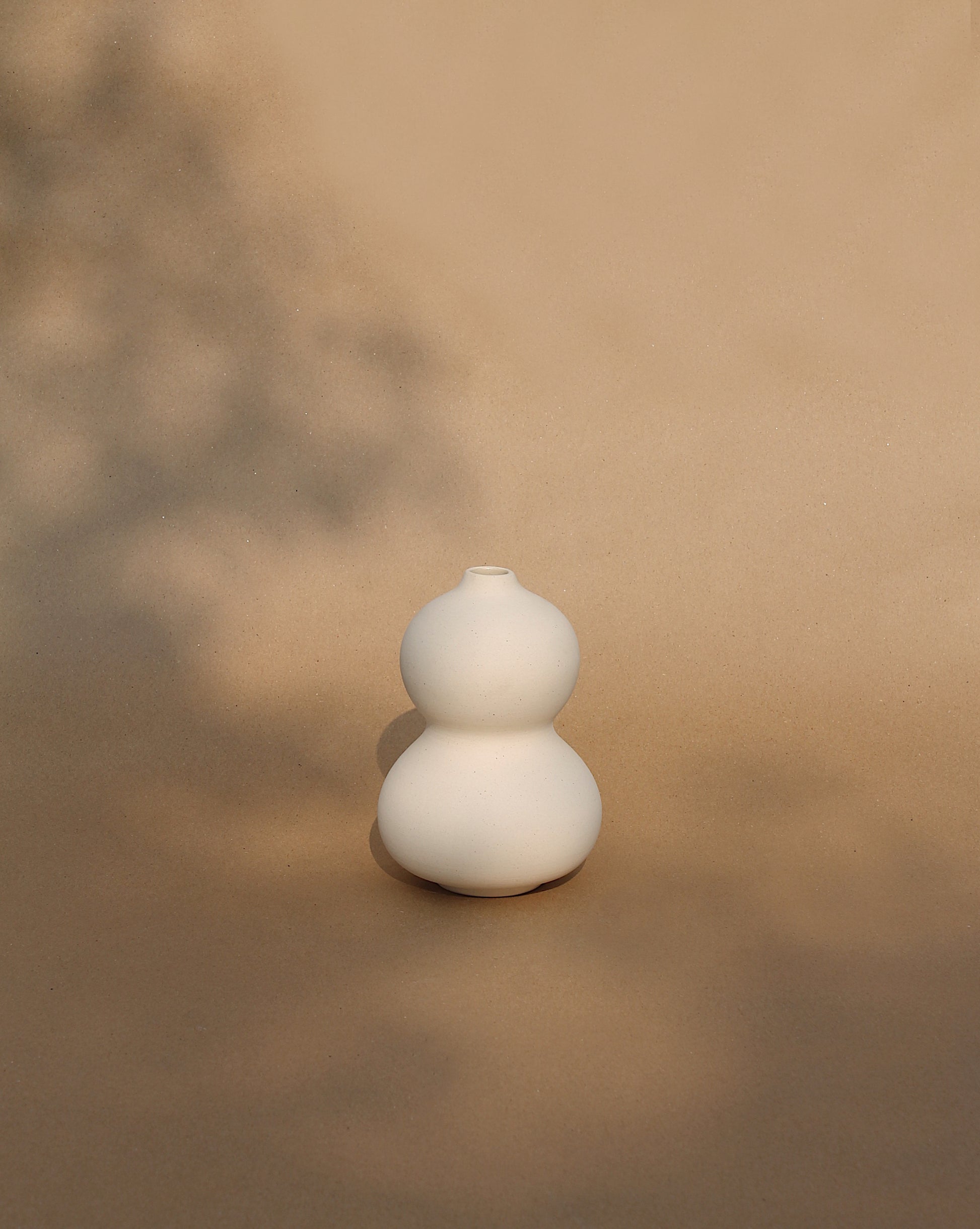 Off-White Sculptural Vase
