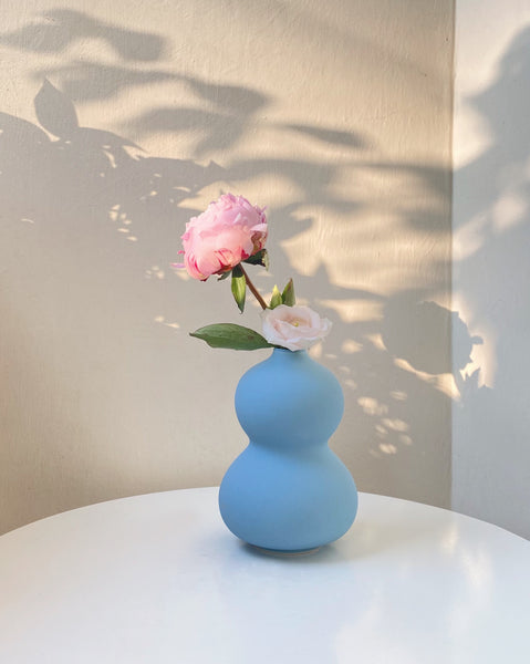 Powder Blue Olio Vase